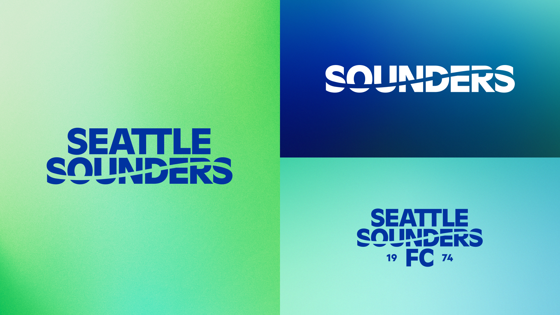 Seattle Sounders FC Wordmarks